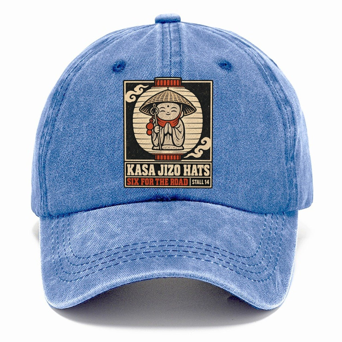 Kasa Jizo Hats Yokai Night Market Classic Cap – Summer Sky