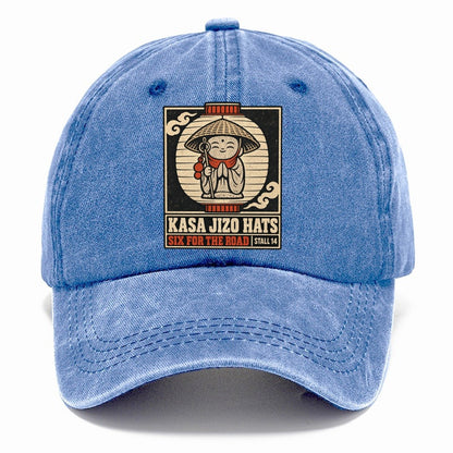 Kasa Jizo Hats Yokai Night Market Classic Cap – Summer Sky