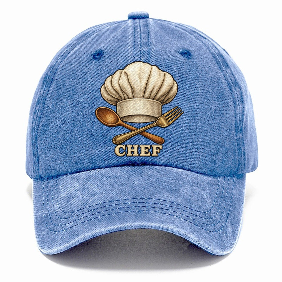 Chef Hat Chef Line Fan Favorites Classic Cap – Summer Sky