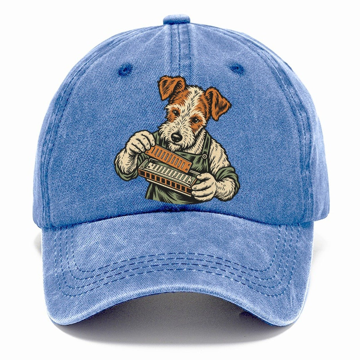 Terrier Harmonica Maker Sundown Familiars Classic Cap – Summer Sky