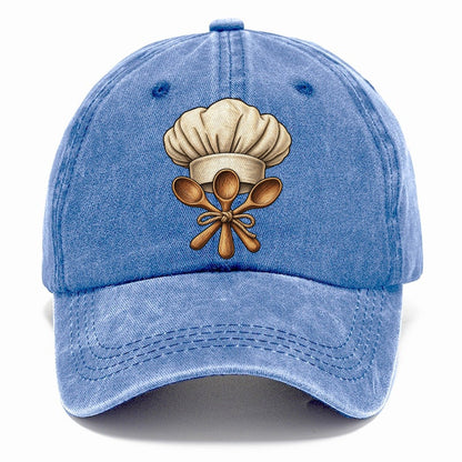 Chef Hat Wooden Spoons Fan Favorites Classic Cap – Summer Sky