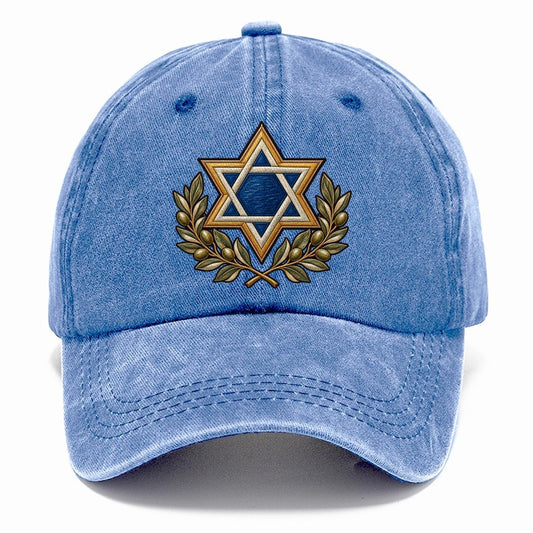 Star Olive Branches Fan Favorites Classic Cap – Summer Sky