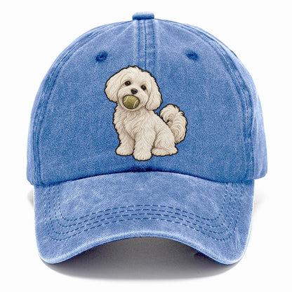 Maltese Tennis Ball Fan Favorites Classic Cap – Summer Sky