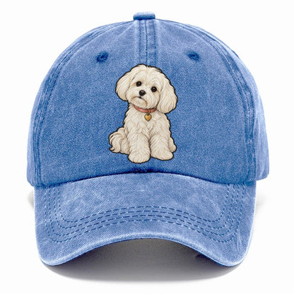 Maltese Heart Tag Fan Favorites Classic Cap – Summer Sky