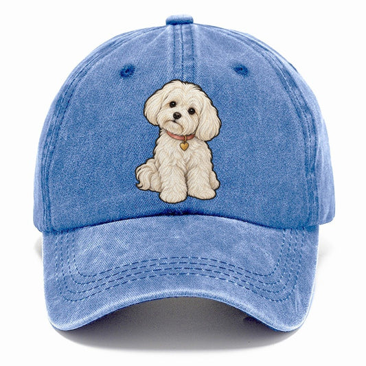 Maltese Heart Tag Fan Favorites Classic Cap – Summer Sky