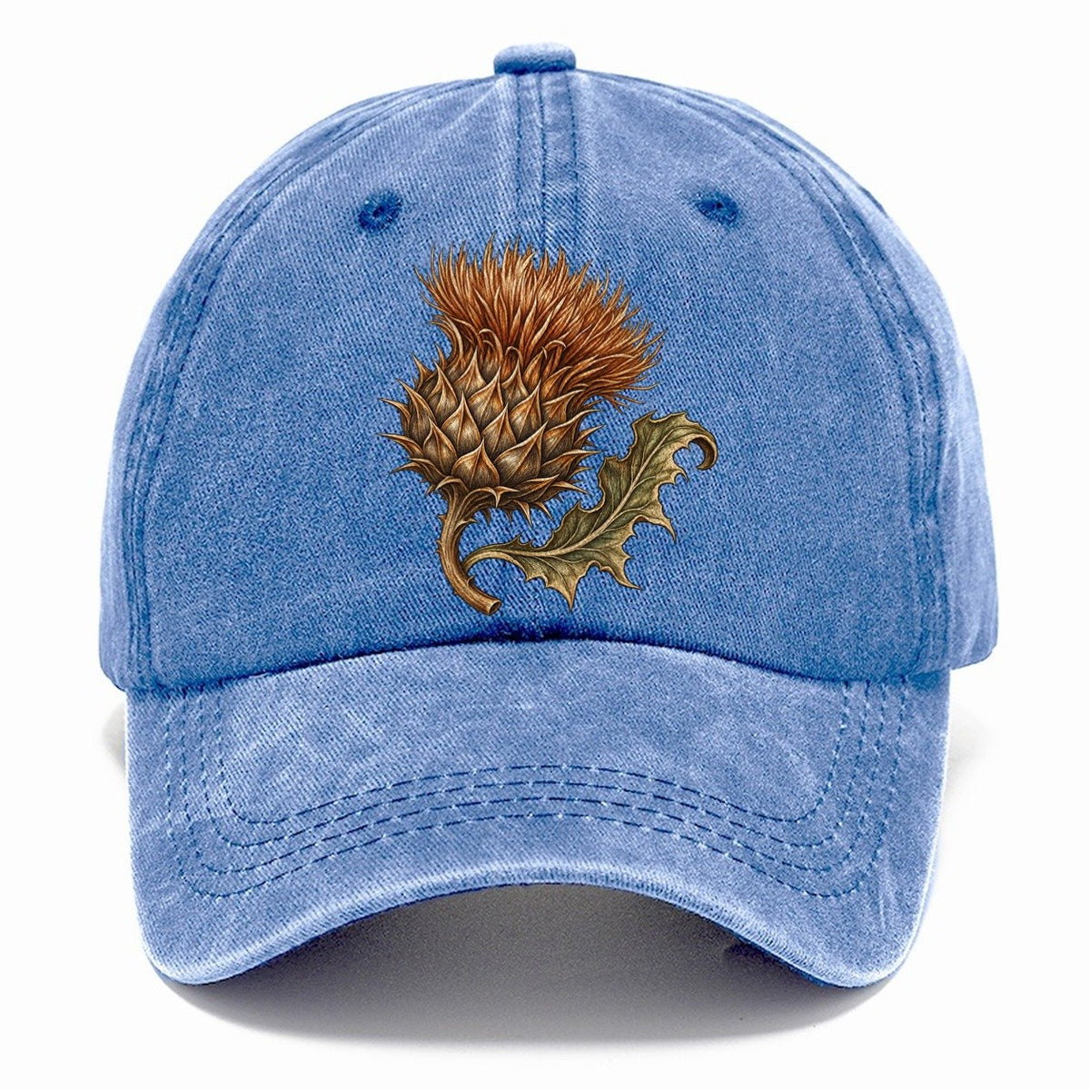 Copper Thistle Curled Leaf Pastimes Companions Classic Cap – Summer Sky