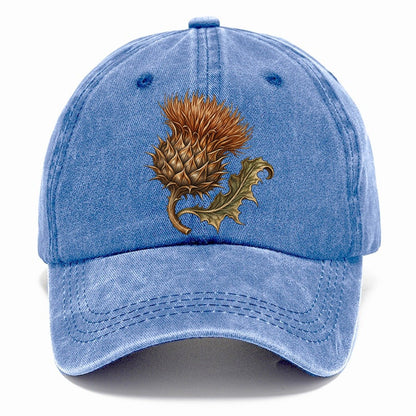 Copper Thistle Curled Leaf Pastimes Companions Classic Cap – Summer Sky