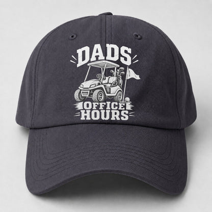Dads Office Hours Golf Life Baseball Cap – Urban Haze