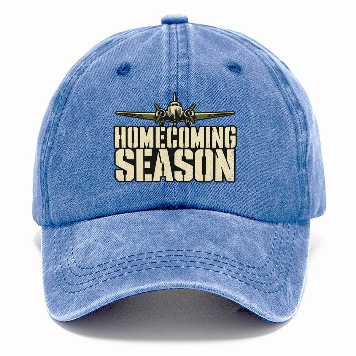 Homecoming Season Barracks Wit Classic Cap – Summer Sky