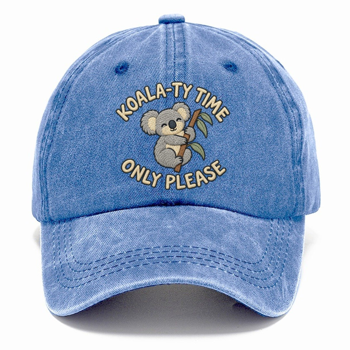 Koala Animal Puns Classic Cap – Summer Sky