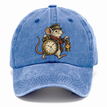 Mouse Train Conductor Sundown Familiars Classic Cap – Summer Sky