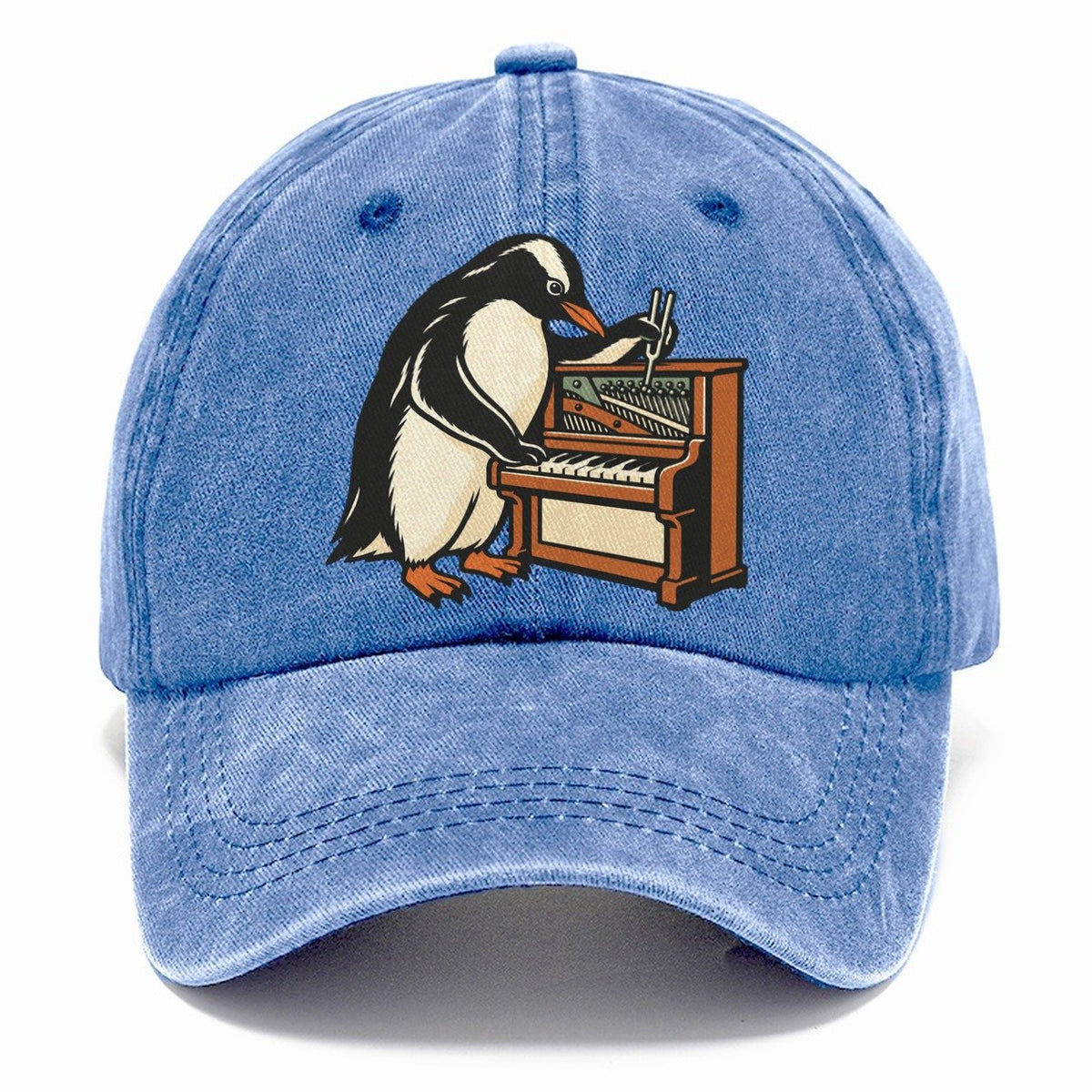 Penguin Piano Tuner Sundown Familiars Classic Cap – Summer Sky