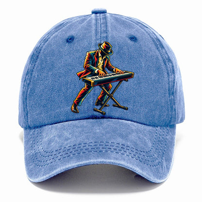 Keyboard Player Classic Cap – Summer Sky