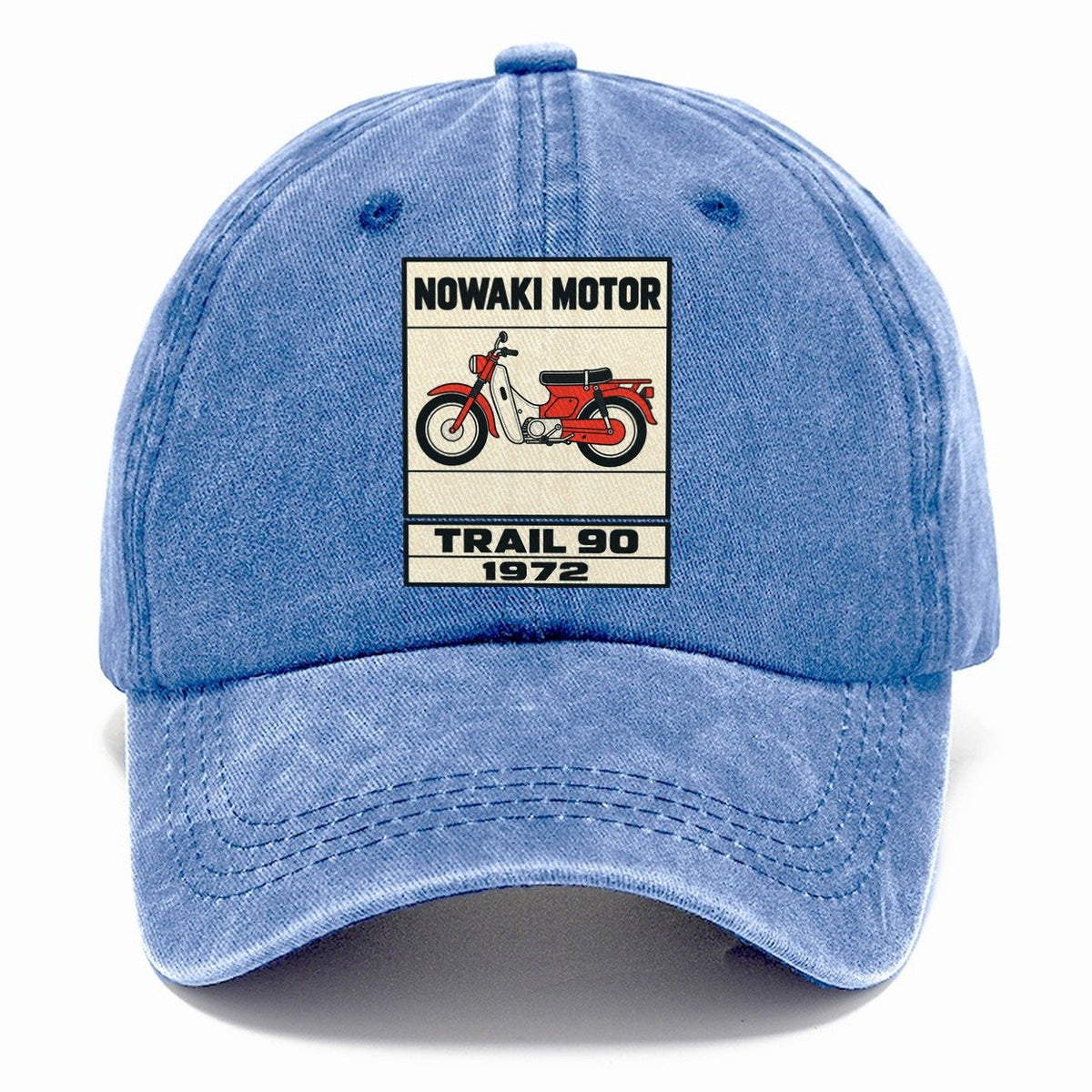 Nozomi Trail 90 Showa Speed Plates Classic Cap – Summer Sky