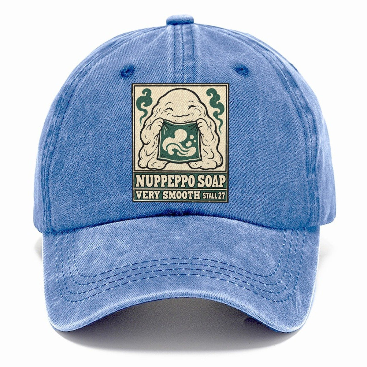 Nuppeppo Soap Yokai Night Market Classic Cap – Summer Sky