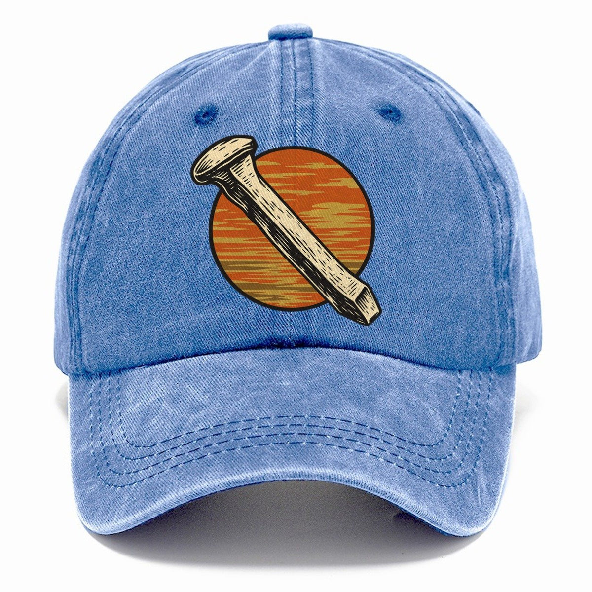 Sunset Rail Spike Sundown Familiars Classic Cap – Summer Sky