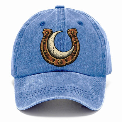 Moon Horseshoe Sundown Familiars Classic Cap – Summer Sky