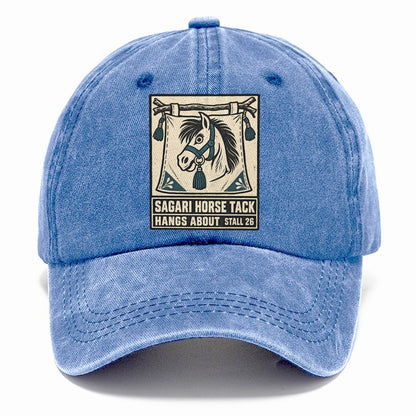 Sagari Horse Tack Yokai Night Market Classic Cap – Summer Sky