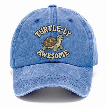Turtle Animal Puns Classic Cap – Summer Sky