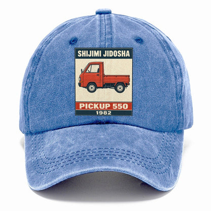 Shijimi Pickup Showa Speed Plates Classic Cap – Summer Sky