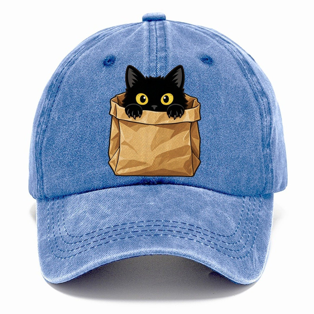 Black Cat Paper Bag Fan Favorites Classic Cap – Summer Sky