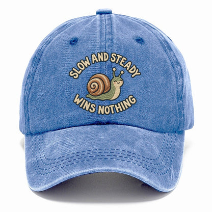 Snail Animal Puns Classic Cap – Summer Sky