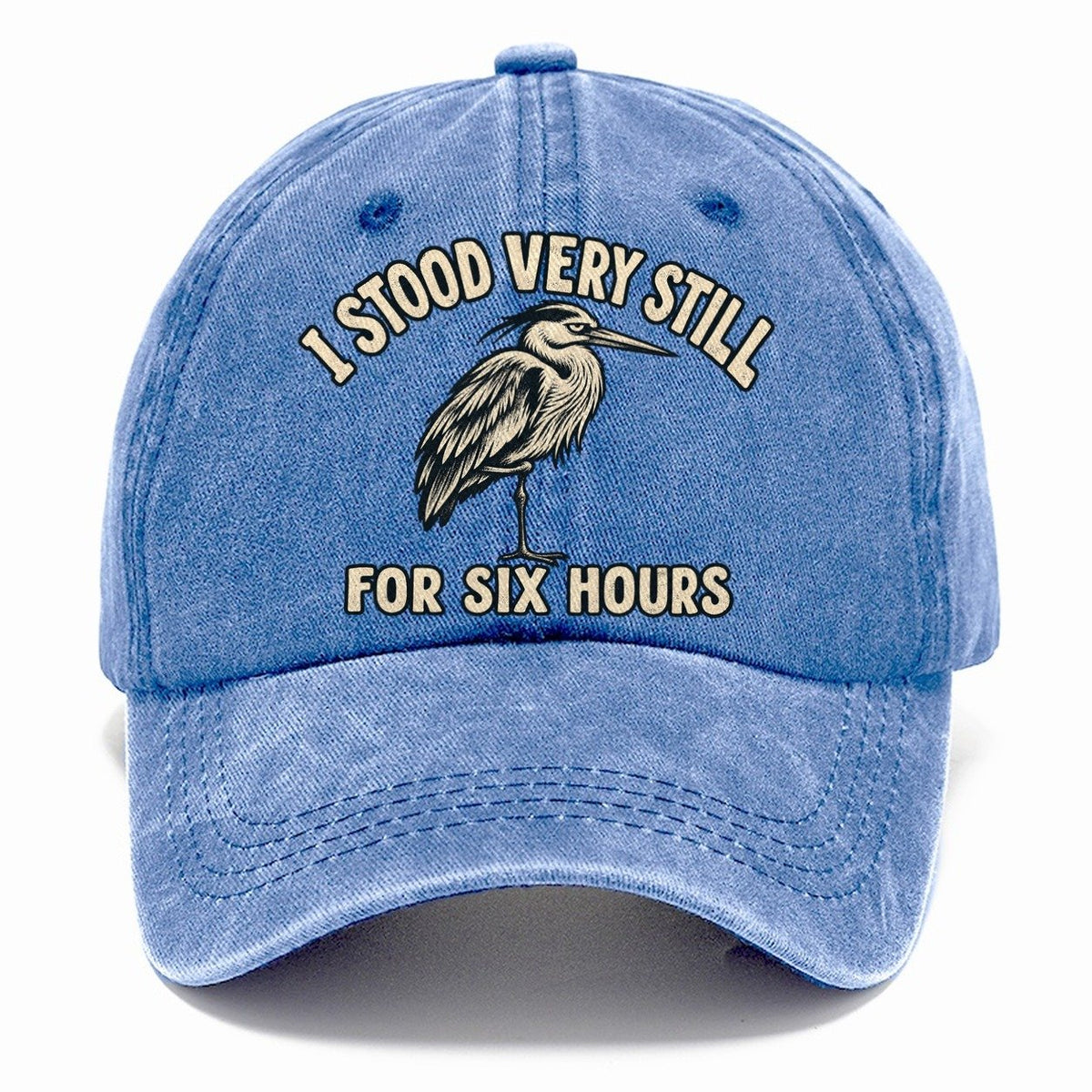 Heron Six Hours No Worm Club Classic Cap – Summer Sky