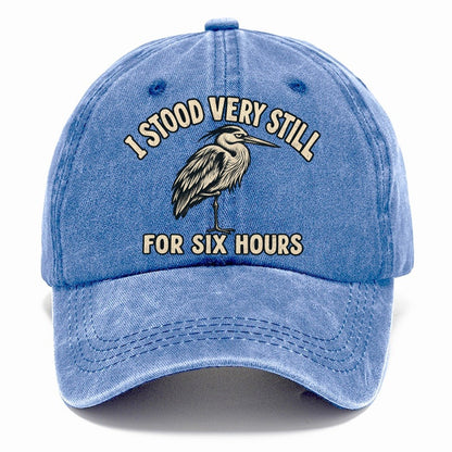 Heron Six Hours No Worm Club Classic Cap – Summer Sky