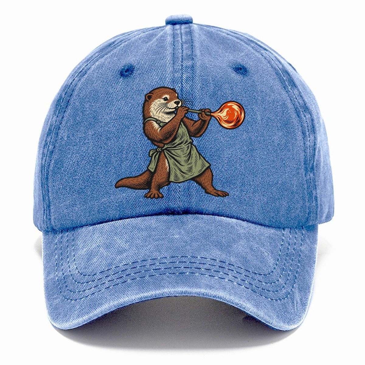 Otter Glassblower Sundown Familiars Classic Cap – Summer Sky