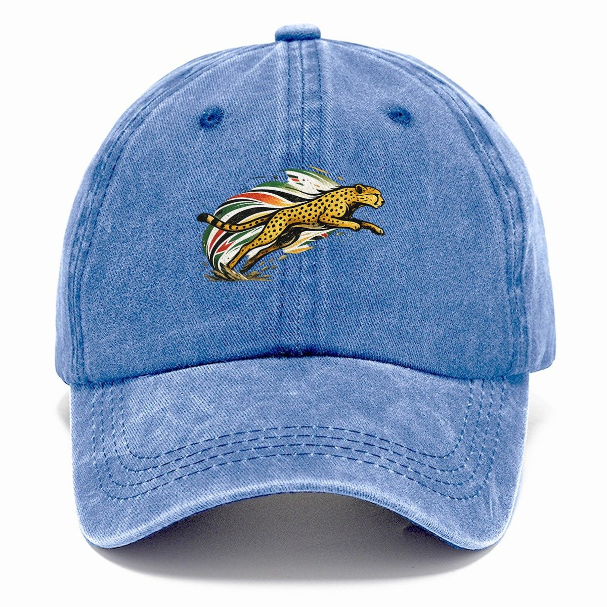 Running Cheetah Speed Streaks Classic Cap – Summer Sky