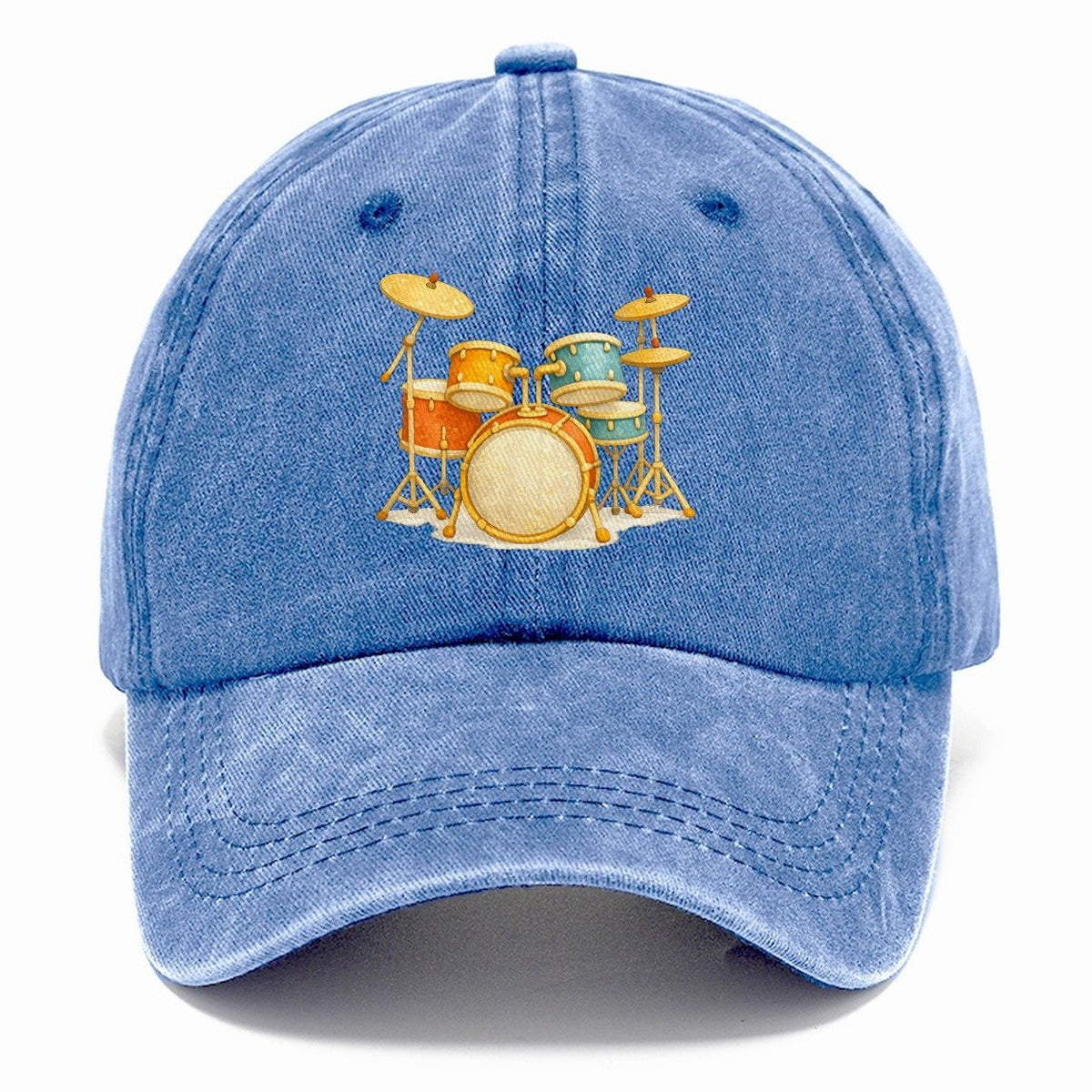 Colorful Drum Kit Classic Cap – Summer Sky