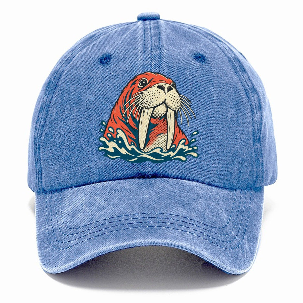 Walrus Whisker Wave Classic Cap – Summer Sky