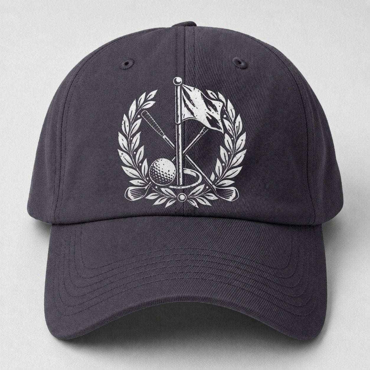 Flag And Ball Crest Golf Life Baseball Cap – Urban Haze