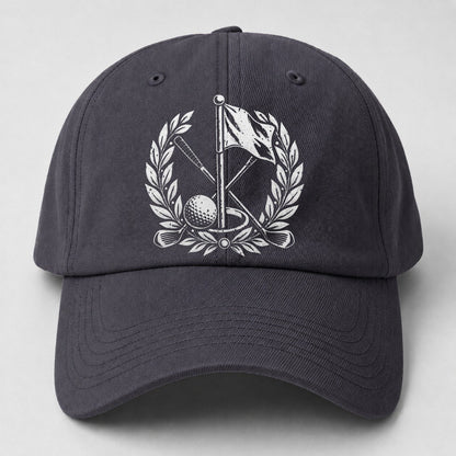 Flag And Ball Crest Golf Life Baseball Cap – Urban Haze