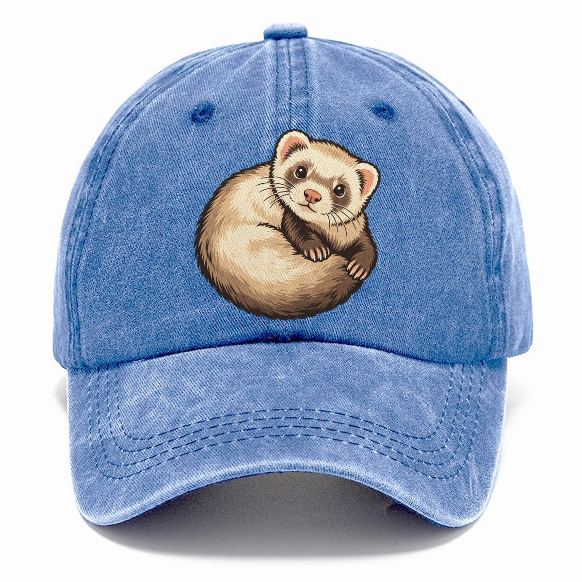 Ferret Loop Small Pet Logos Classic Cap – Summer Sky