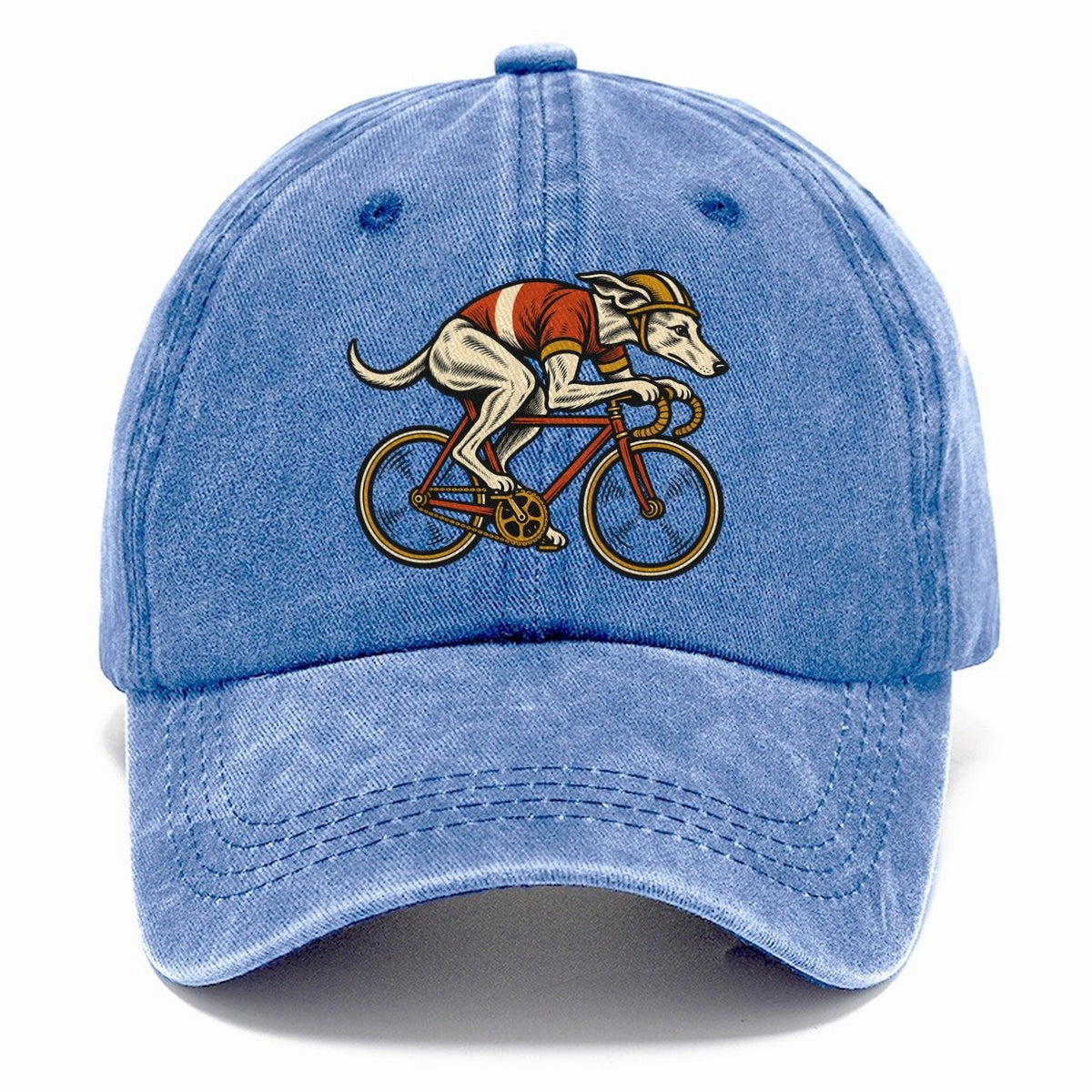 Whippet Track Cyclist Sundown Familiars Classic Cap – Summer Sky