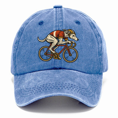 Whippet Track Cyclist Sundown Familiars Classic Cap – Summer Sky