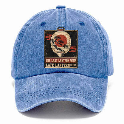Late Lantern Izakaya Rules Classic Cap – Summer Sky