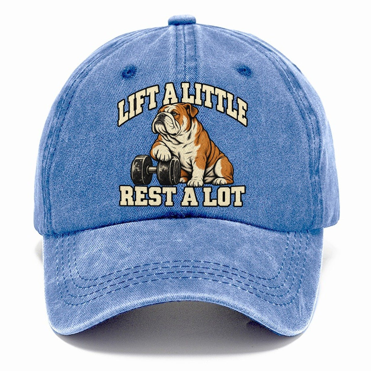 Bulldog Easy Pace Character Club Classic Cap – Summer Sky