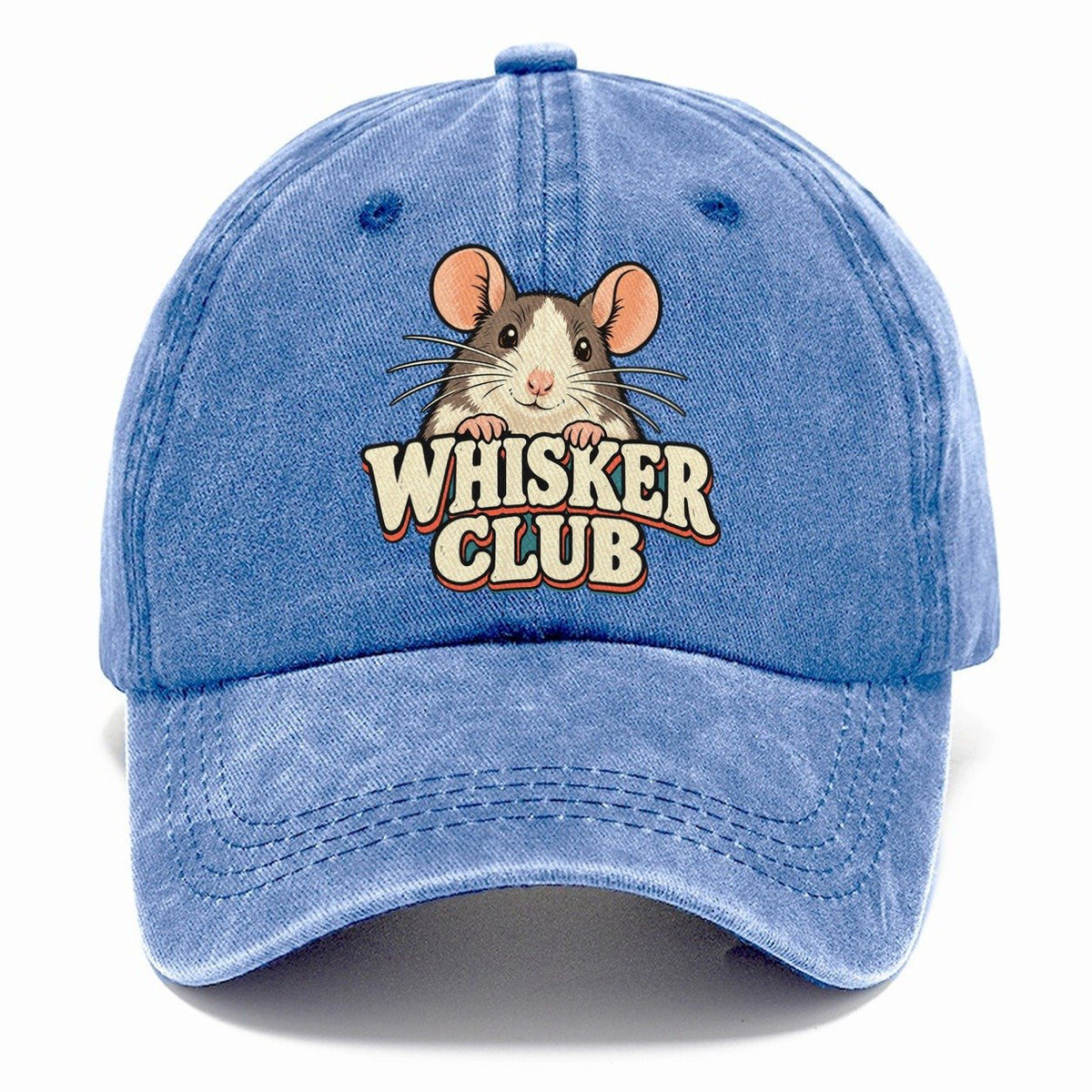 Whisker Club Small Pet Logos Classic Cap – Summer Sky