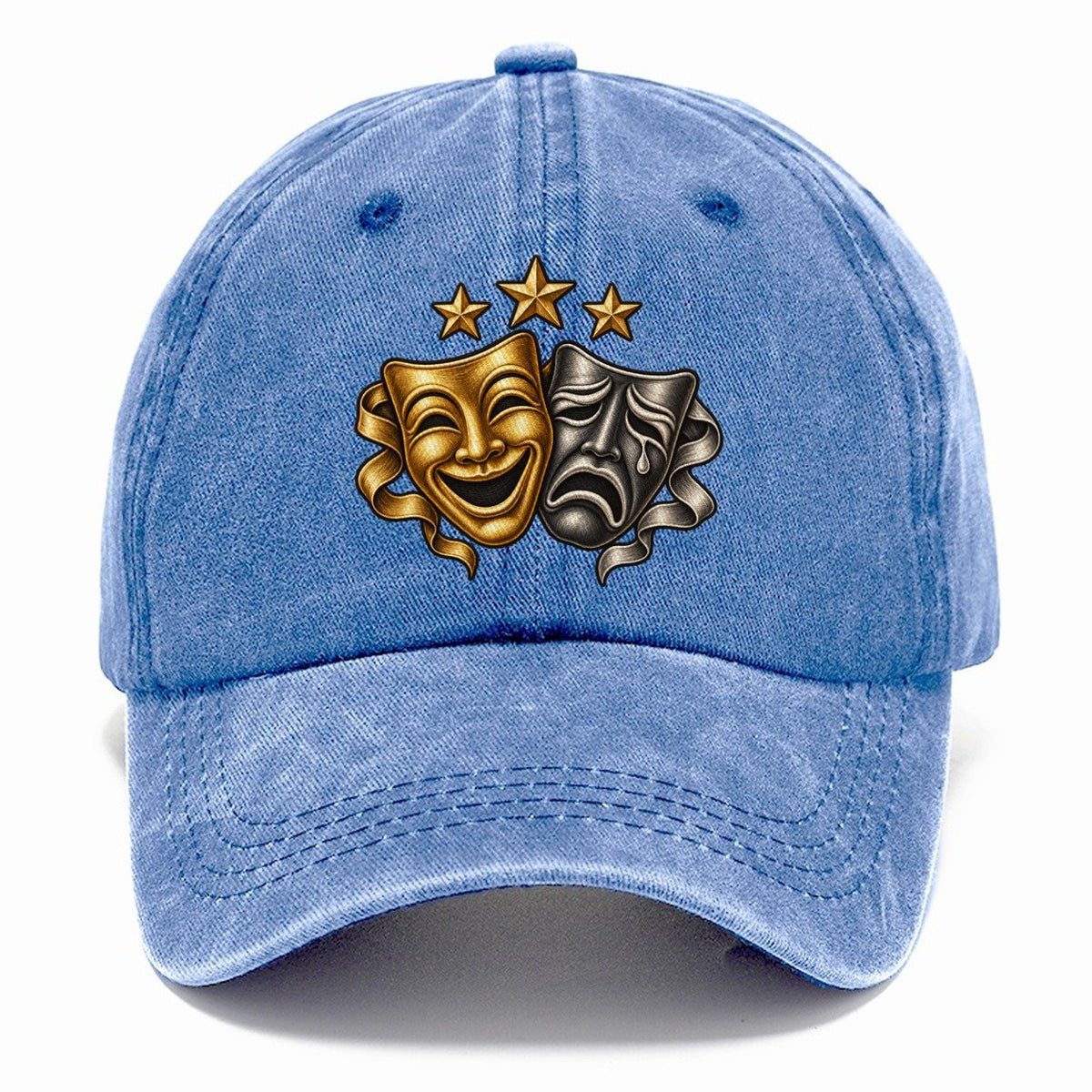 Masks Three Stars Fan Favorites Classic Cap – Summer Sky