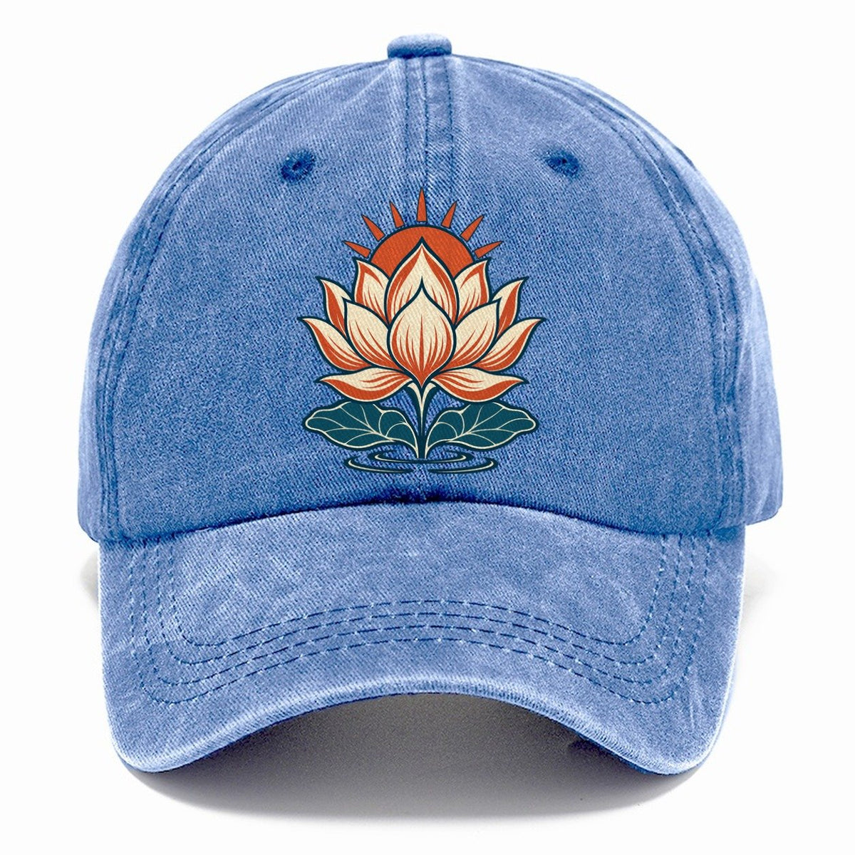 Lotus Dawn Quiet Wards Heritage Classic Cap – Summer Sky