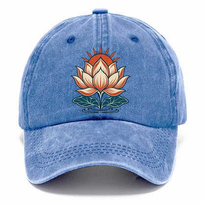 Lotus Dawn Quiet Wards Heritage Classic Cap – Summer Sky