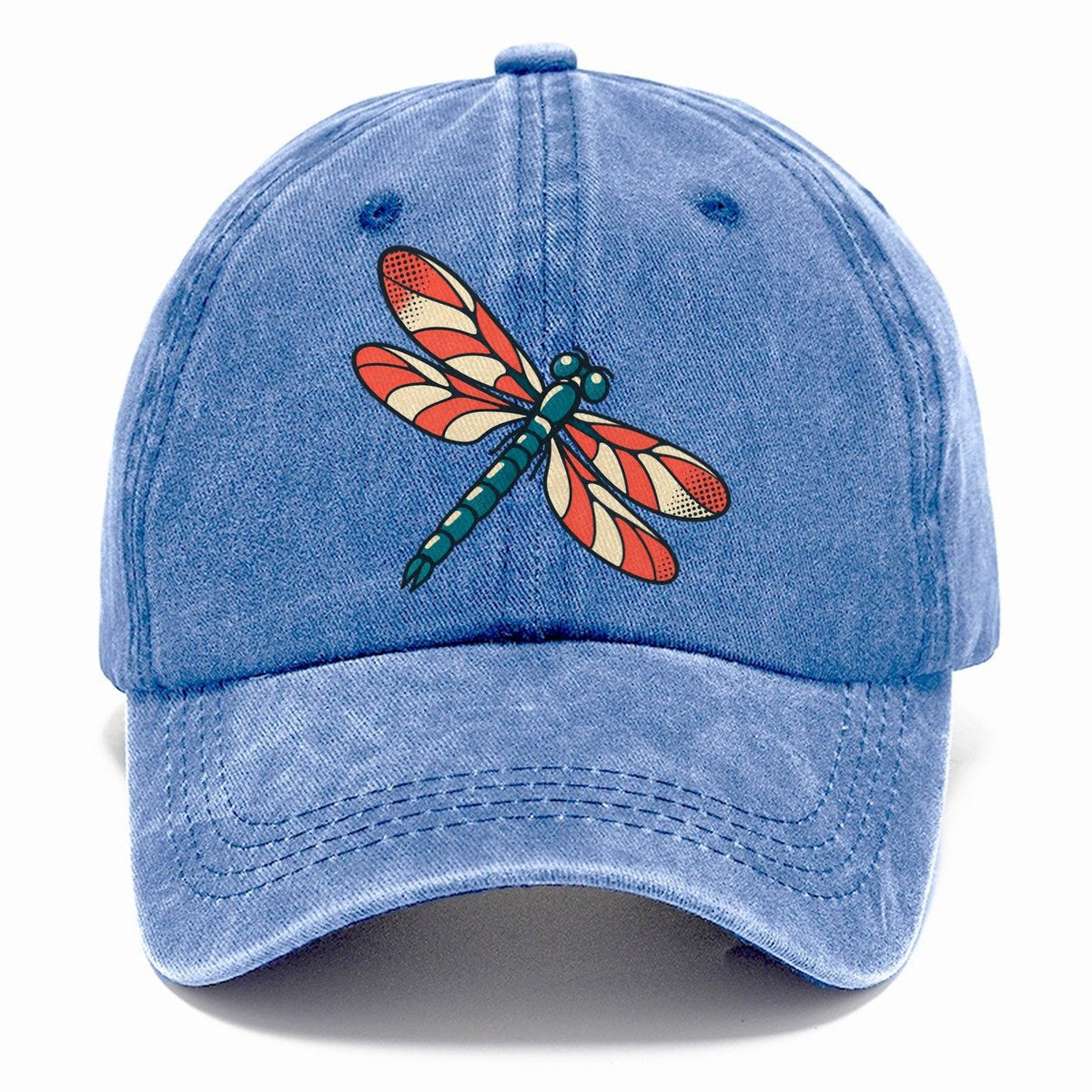 Dragonfly Bank Classic Cap – Summer Sky