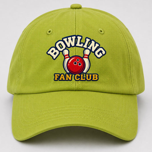 Bowling Fan Club Baseball Cap – Fluorescent Green