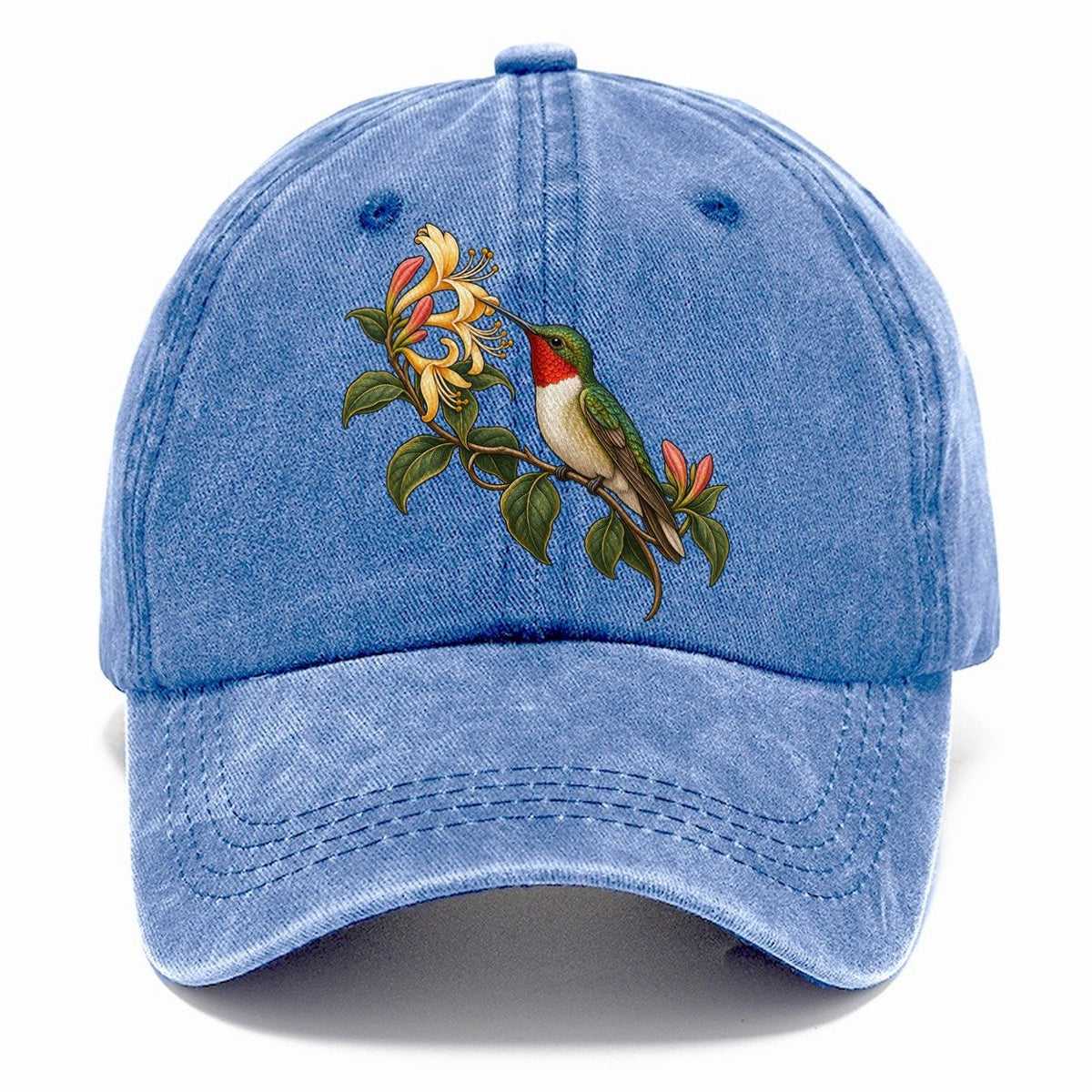 Hummingbird Honeysuckle Reach Character Club Classic Cap – Summer Sky