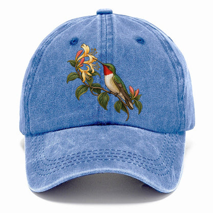 Hummingbird Honeysuckle Reach Character Club Classic Cap – Summer Sky