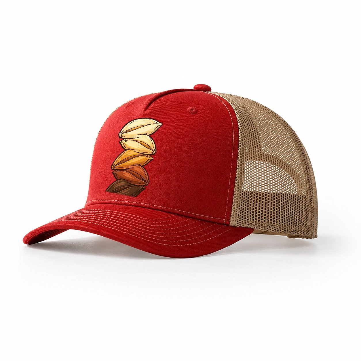 Malt Colour Progression Homebrewing Trucker Hat – Red Khaki