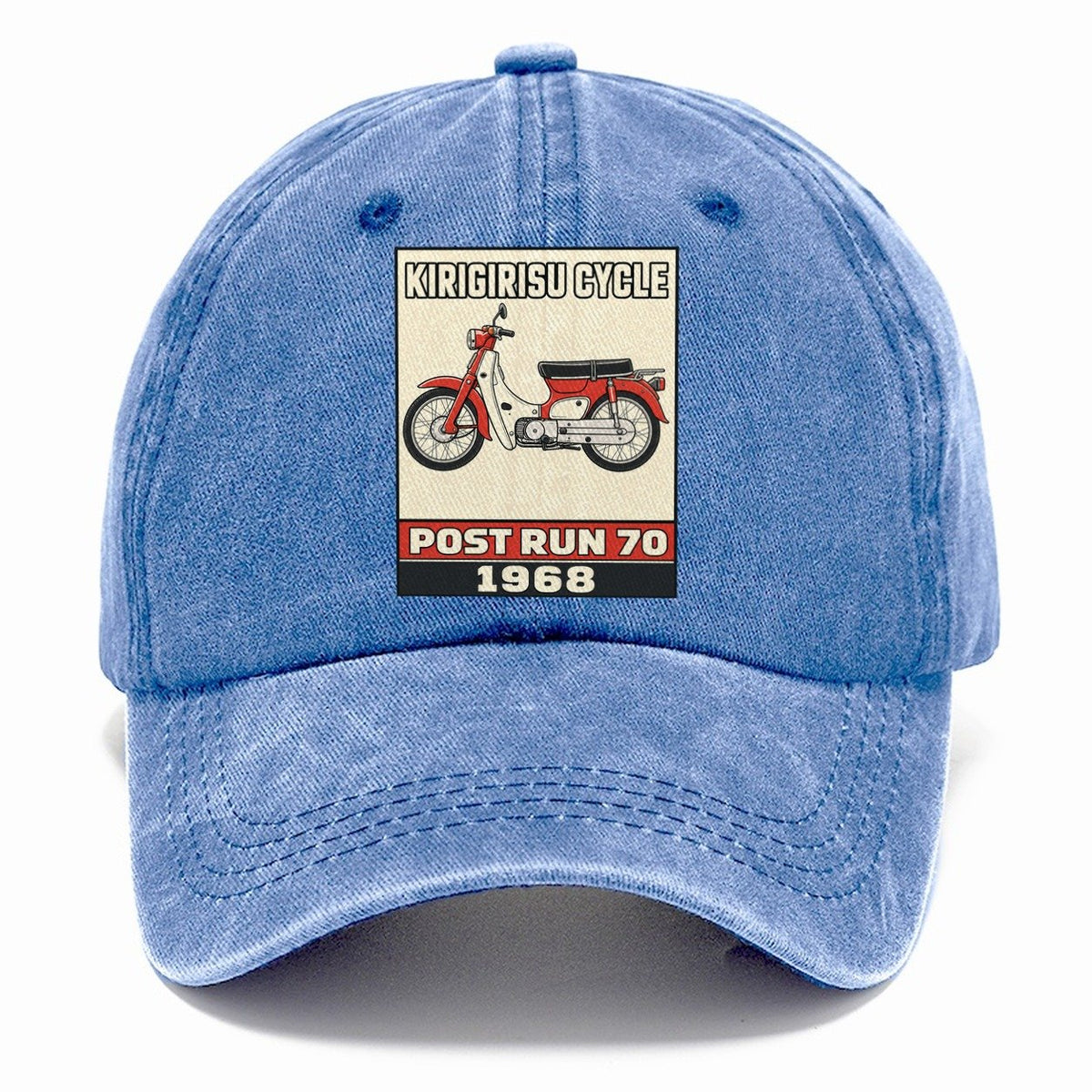 Kirin Post Run 70 Showa Speed Plates Classic Cap – Summer Sky