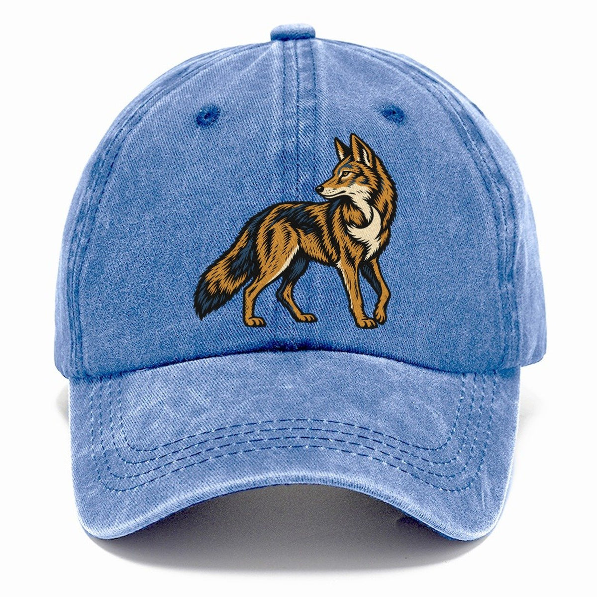 Coyote Crescent Chest Sundown Familiars Classic Cap – Summer Sky